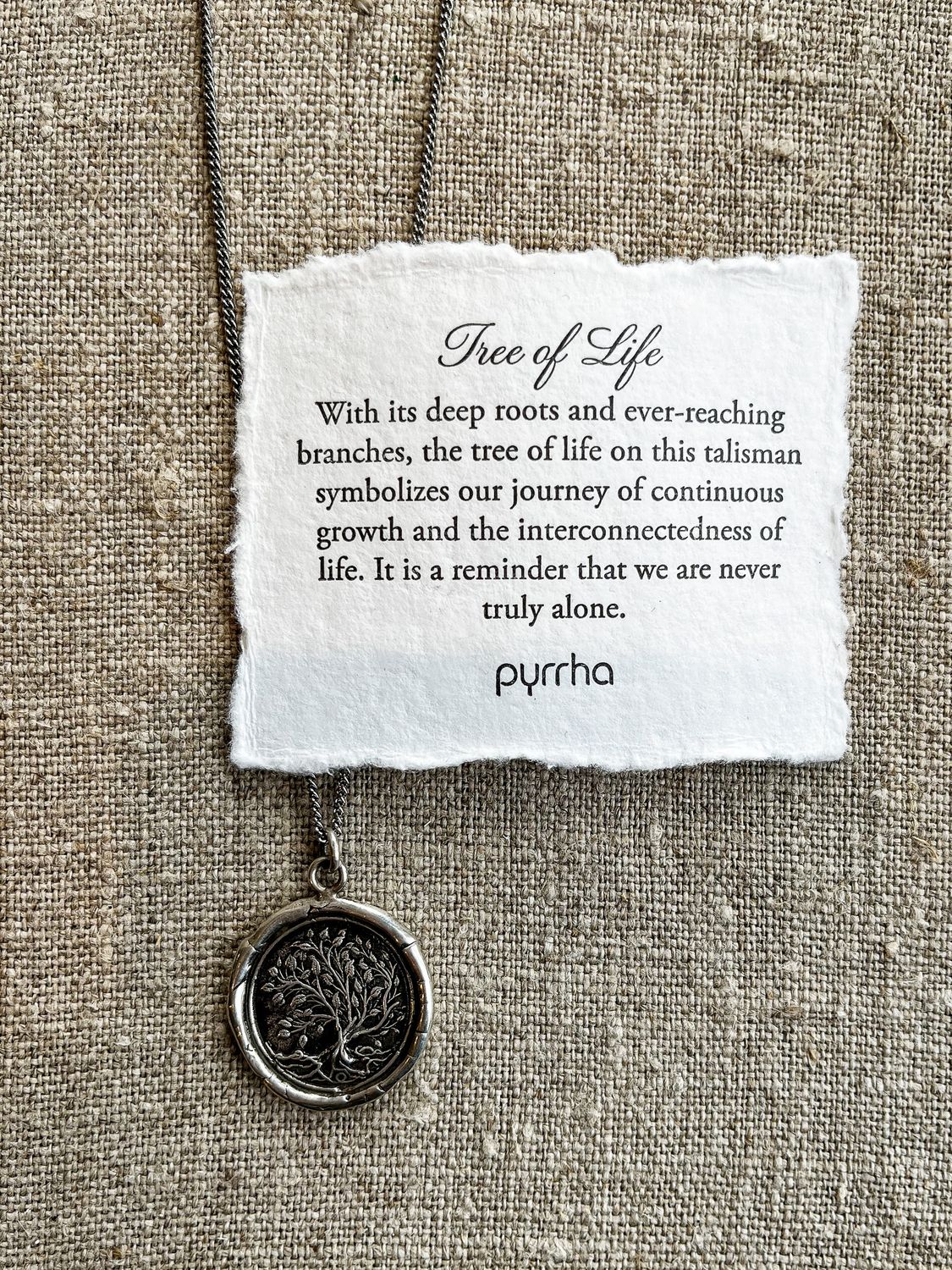 Pyrrha Tree Of Life Talisman