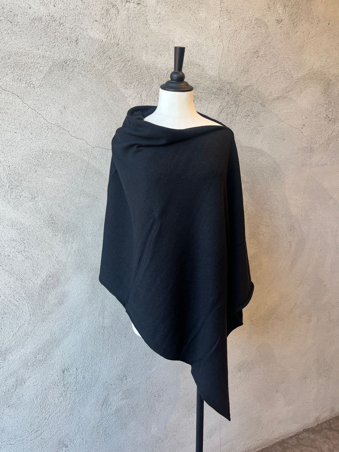 HOLEBROOK SOFIE PONCHO, Color: BLACK, Size: OS