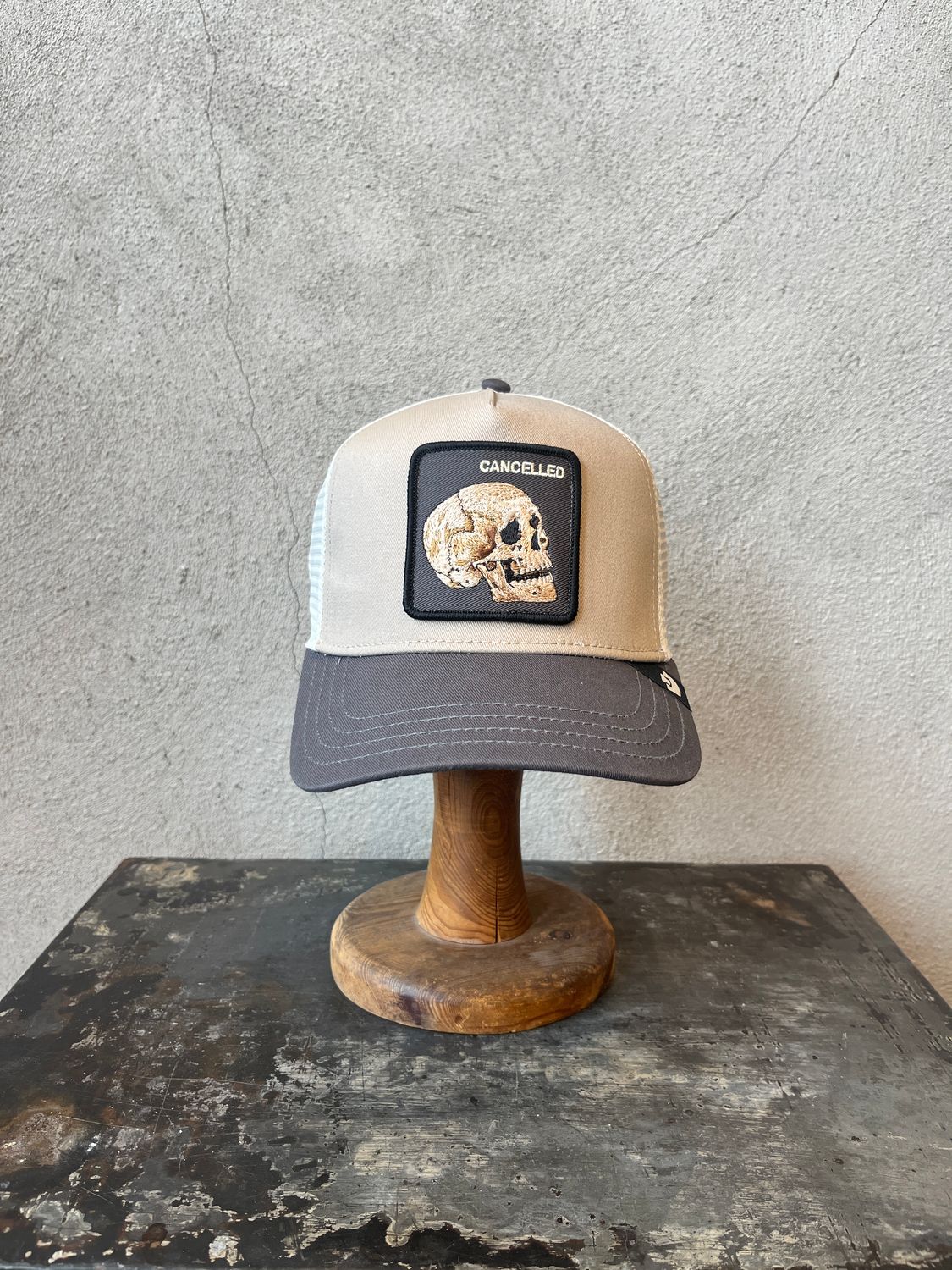 Goorin Cancelled Skull Ball Cap