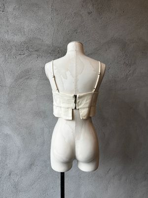 Notched Cropped Cami