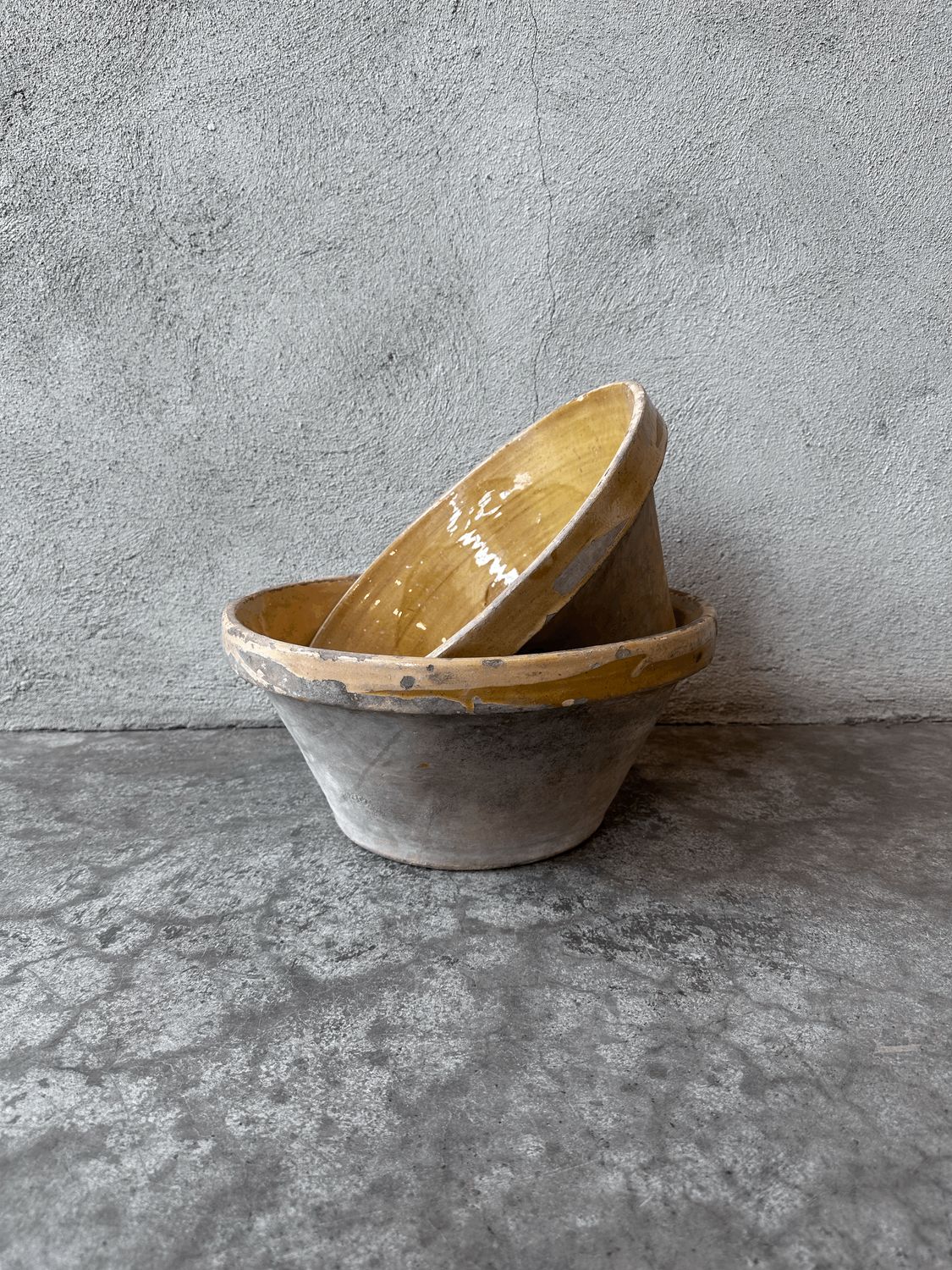 Antique French Confit Bowl