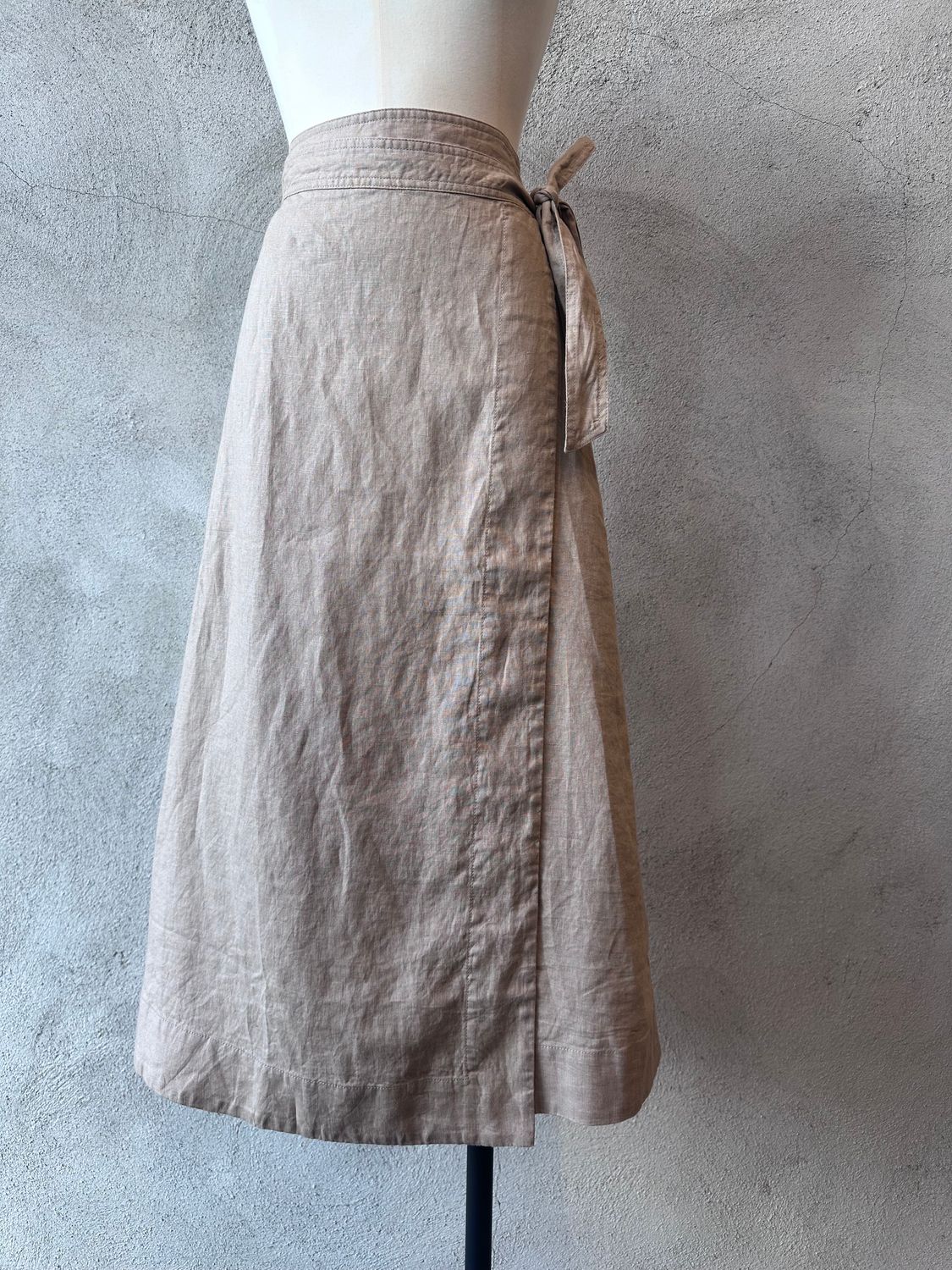 Arbella Linen Wrap Skirt