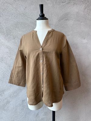Long Bi-Material Shirt
