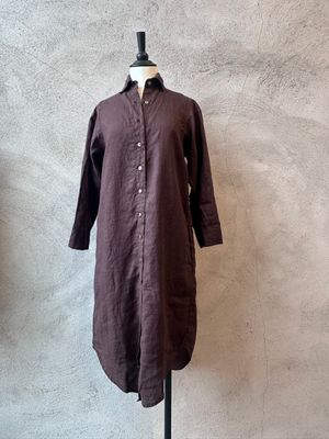 Elena Linen Shirt Dress