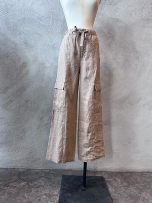 Atena Linen Cargo Pants