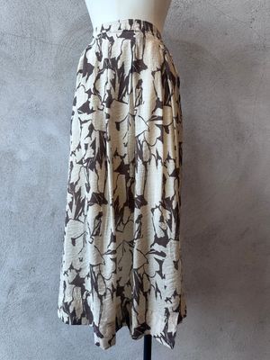 Printed Viscose Skirt