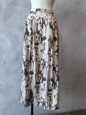 Printed Viscose Skirt