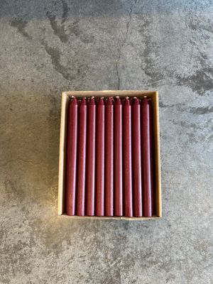Rustic Taper Candle
