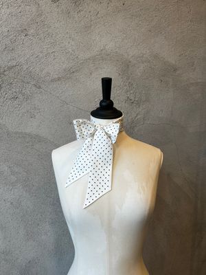 Skinny silk scarf
