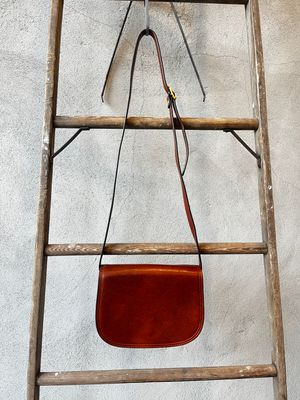 Moonfleet Leather Saddle Bag