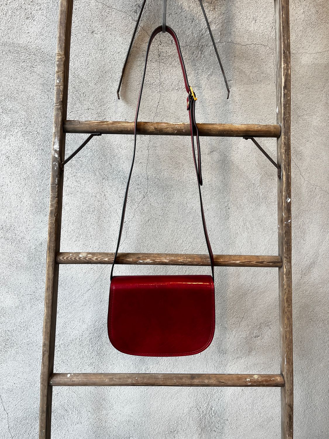 Moonfleet Leather Saddle Bag