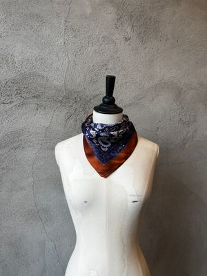 100% Mulberry Silk Bandana Scarf
