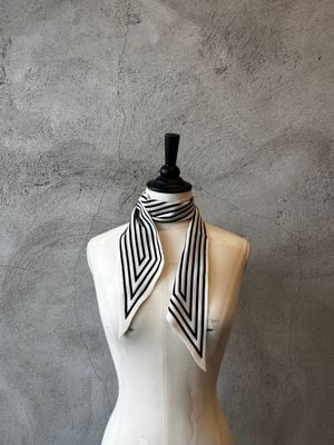 100% Mulberry Silk Scarf - Hair &amp; Neck Scarf