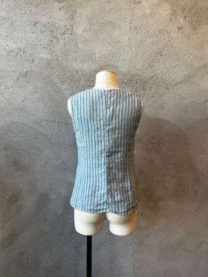 100% Linen Woven Vest