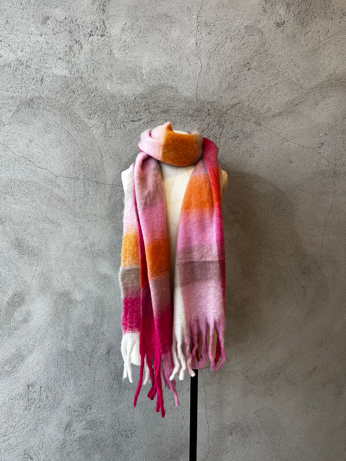 Checked Scarf
