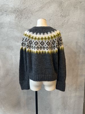 Edith07 Fair Isle Sweater