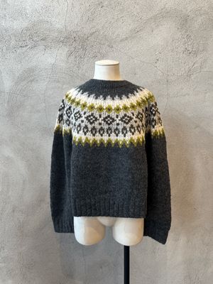 Edith07 Fair Isle Sweater