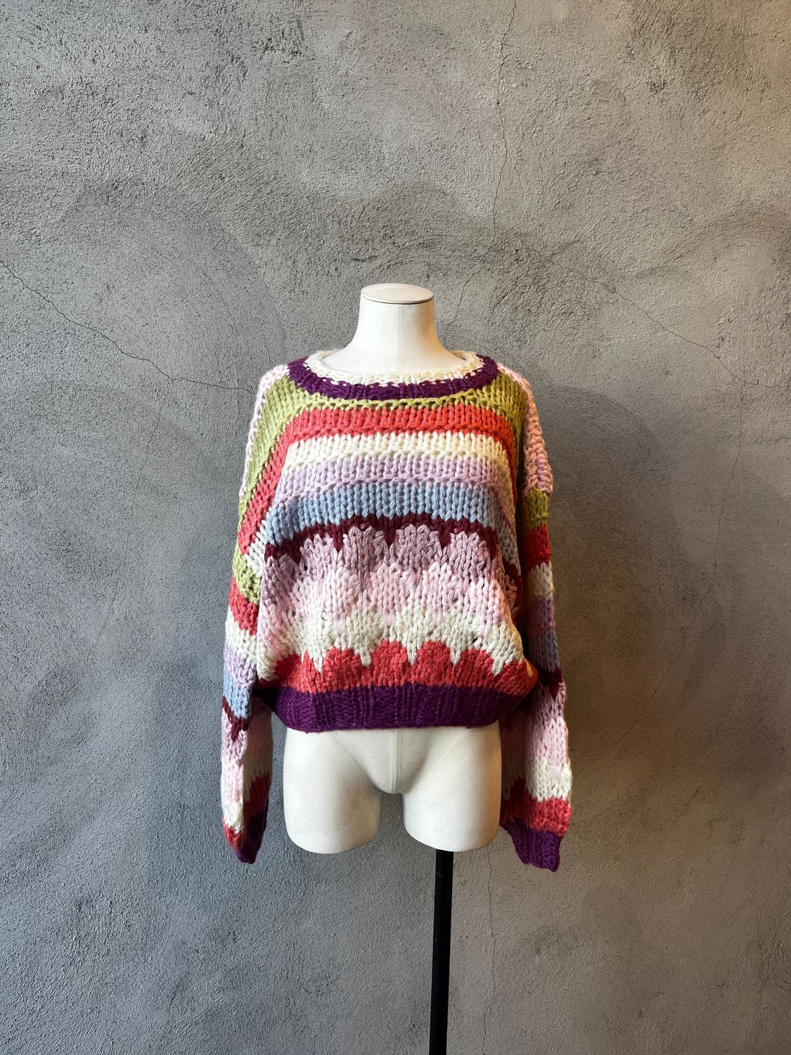 Hala Hand Knit Sweater