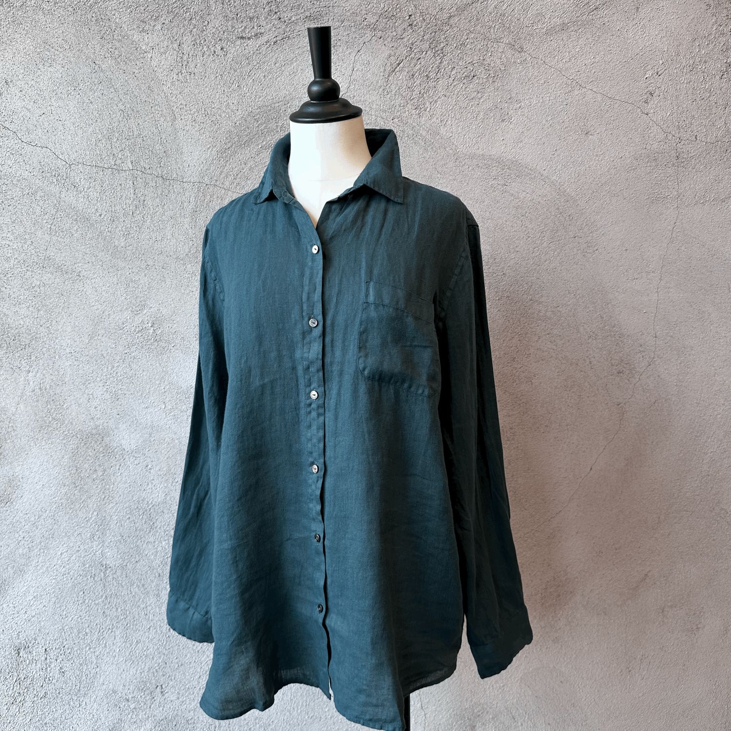 Mulholland Woven Linen Top