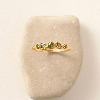 Kore Green Ring