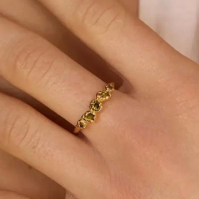 Kore Green Ring