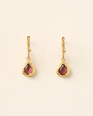 Lysia Rosewood Earrings