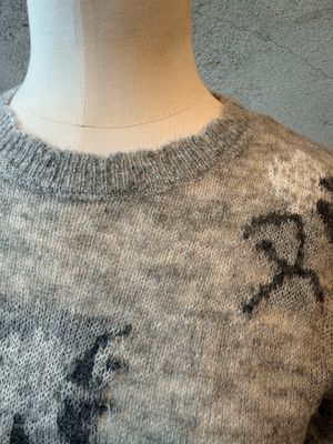 Jacquard Floral Sweater