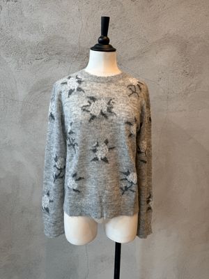 Jacquard Floral Sweater