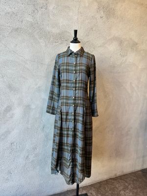 Midi Plaid Dress