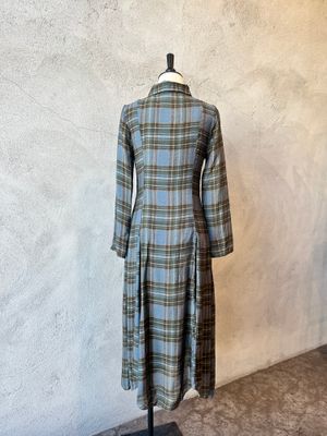 Midi Plaid Dress