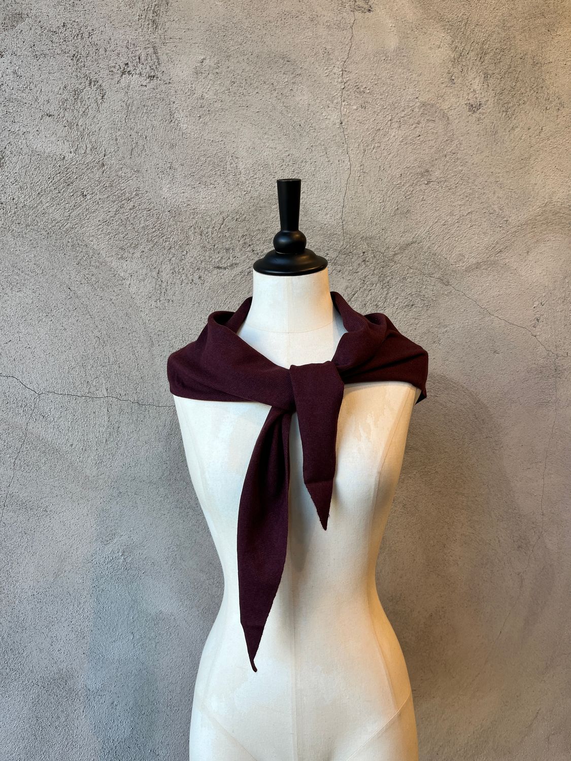 Josianne Scarf, Color: Burgundy, Size: ONE SIZE