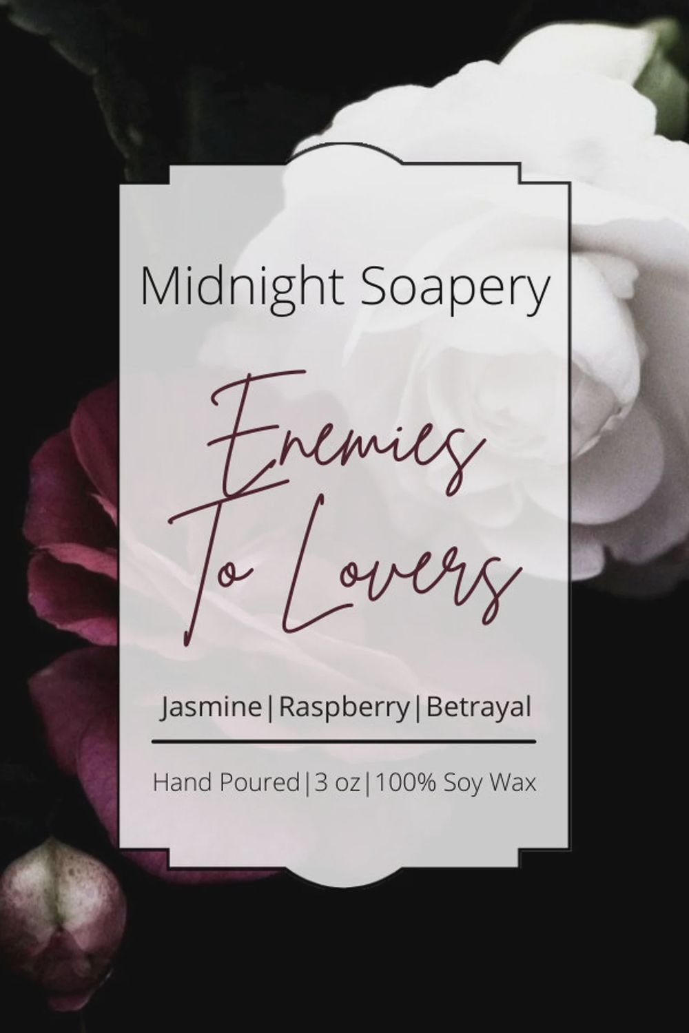 Enemies to Lovers, Midnight Soapery (Wax Melts)