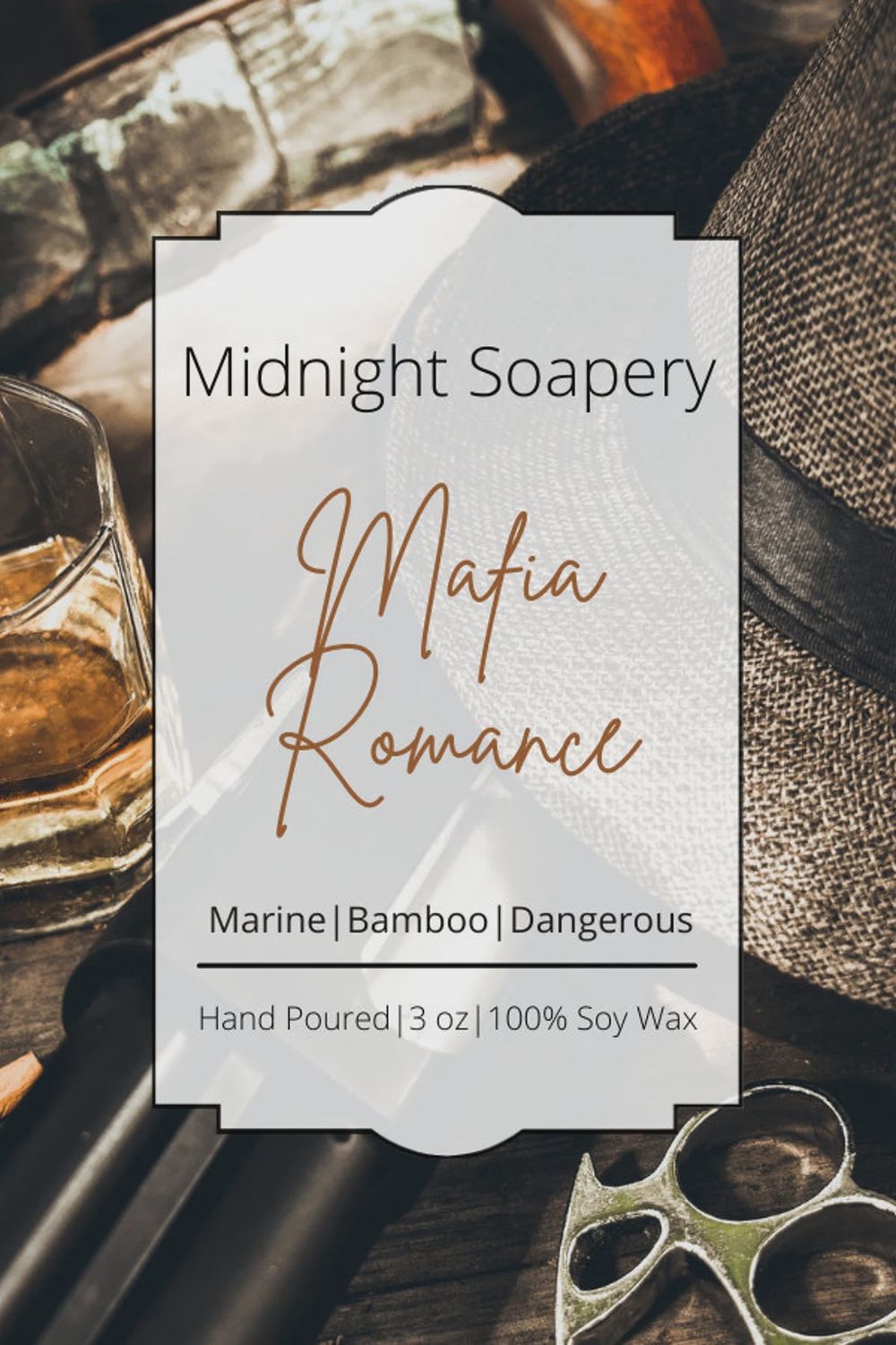 Mafia Romance, Midnight Soapery (Wax Melts)
