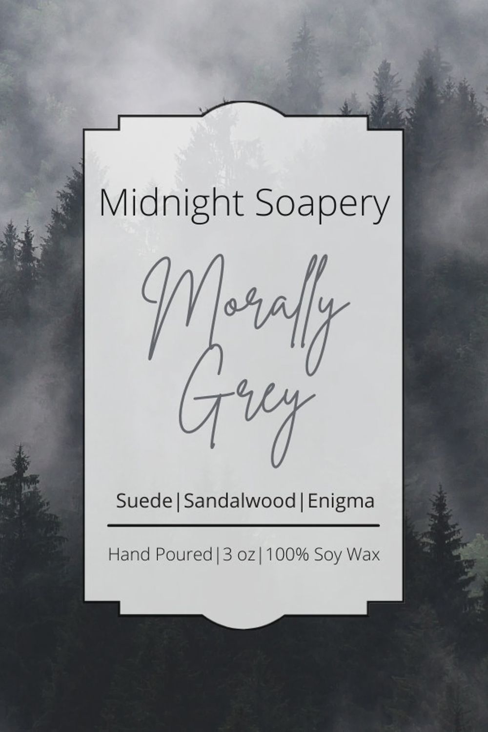 Morally Grey, Midnight Soapery (Wax Melts)