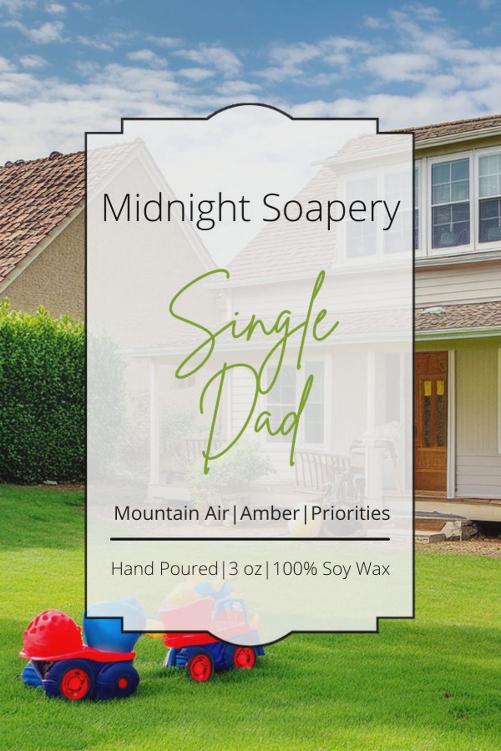 Single Dad, Midnight Soapery (Wax Melts)