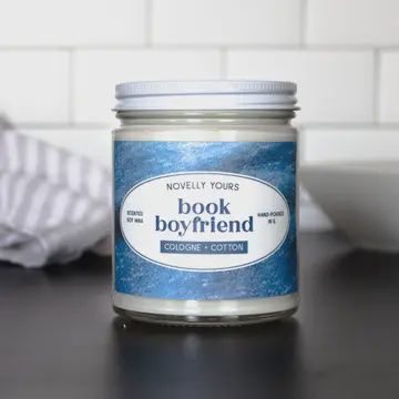 Book Boyfriend Candle