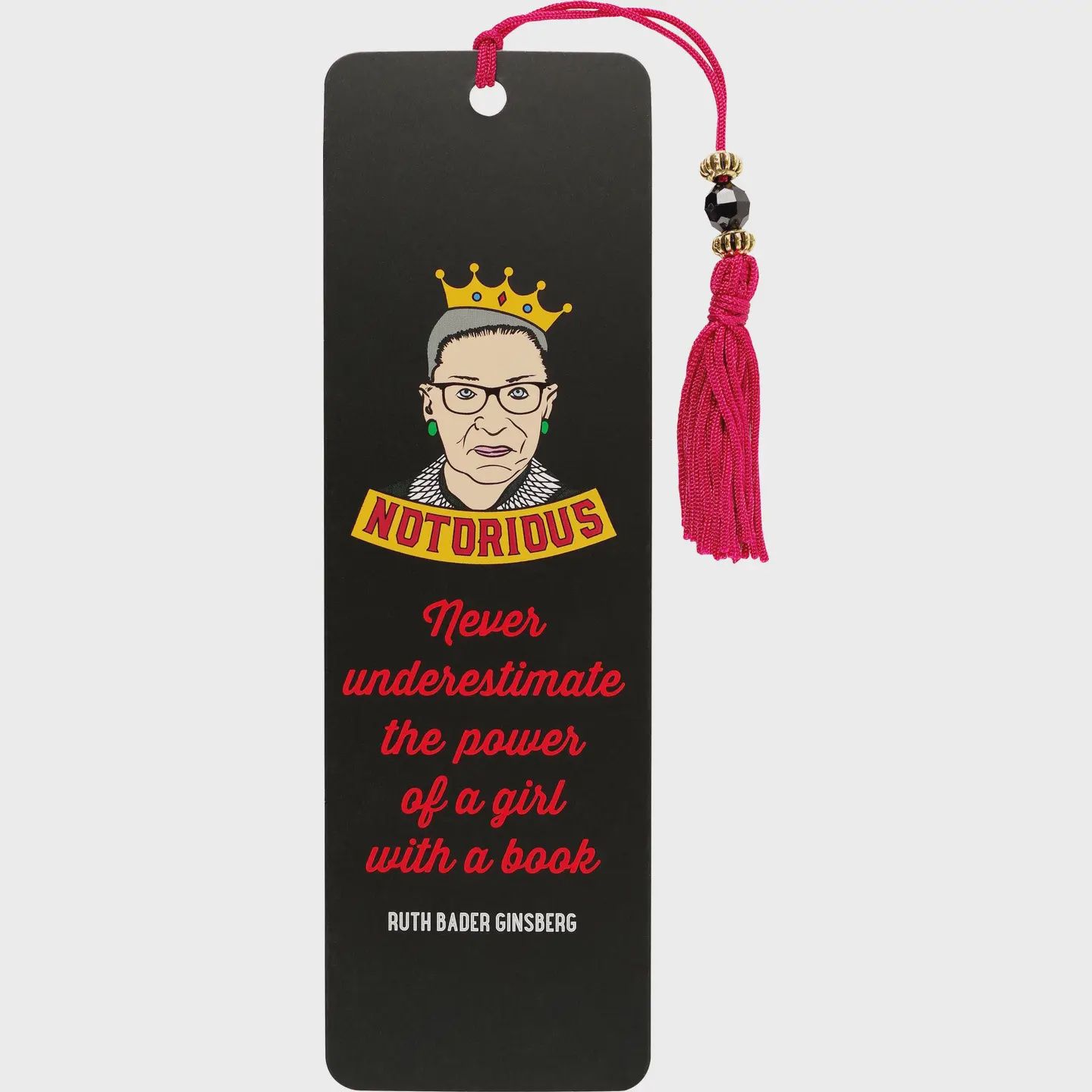 Rbg Beaded Bookmark