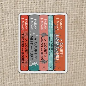 Acotar Series Stack Sticker | Sarah J. Maas