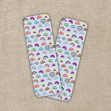 Lgbtqia+ Pride Rainbows Bookmark