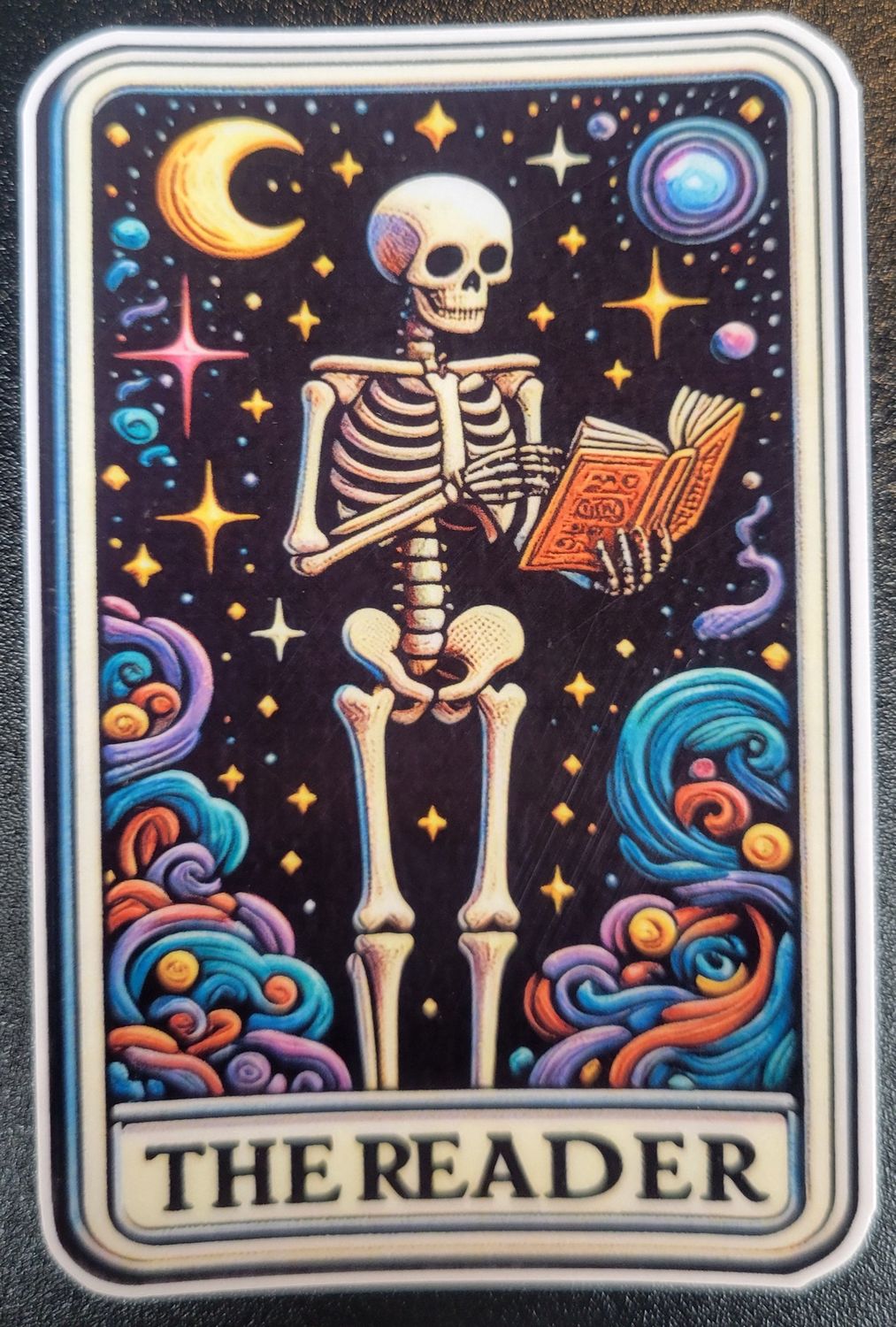 The Reader Sticker