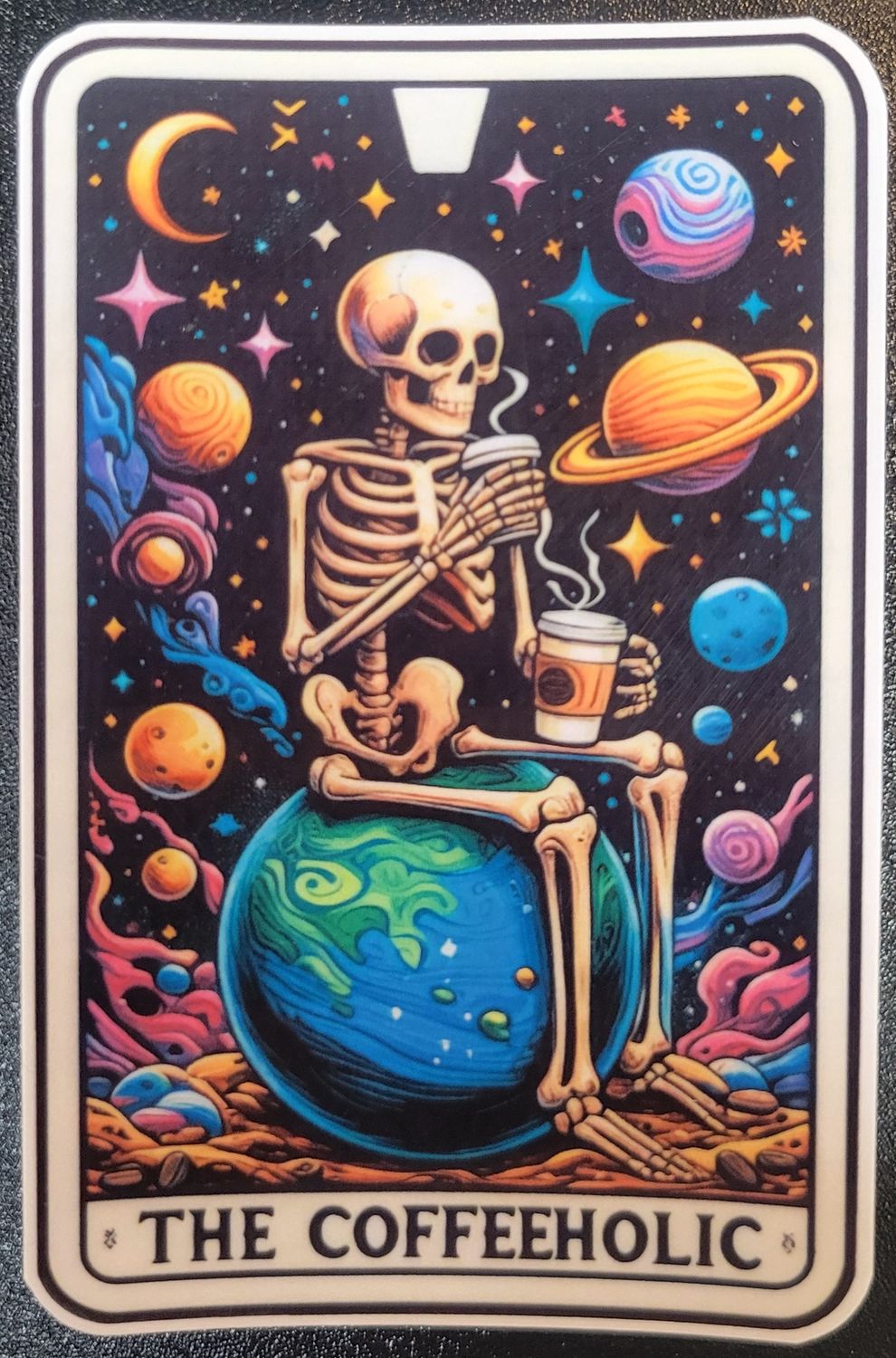 The Coffeeholic Sticker