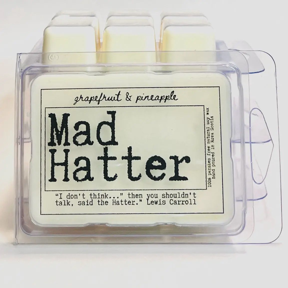 Mad Hatter Wax Melt - Grapefruit &amp; Pineapple