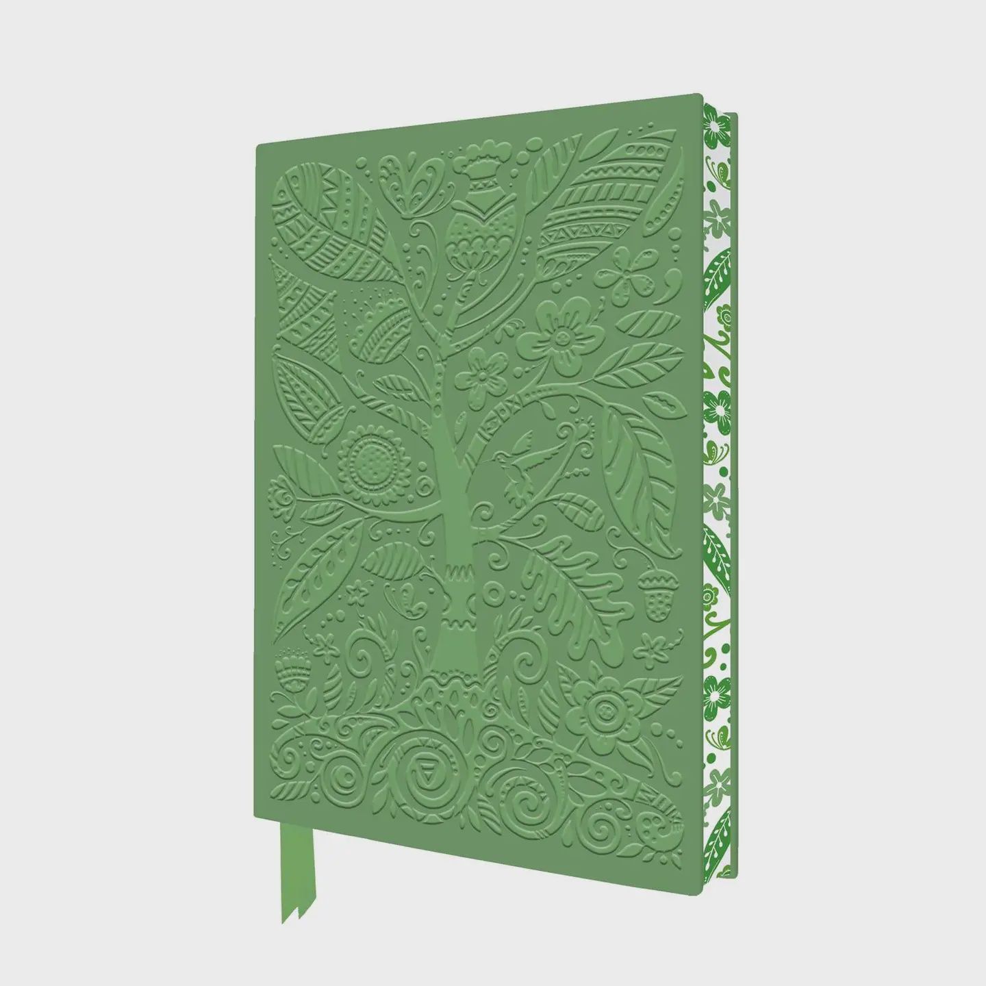 Artisan Art : Green Tree of Life Journal
