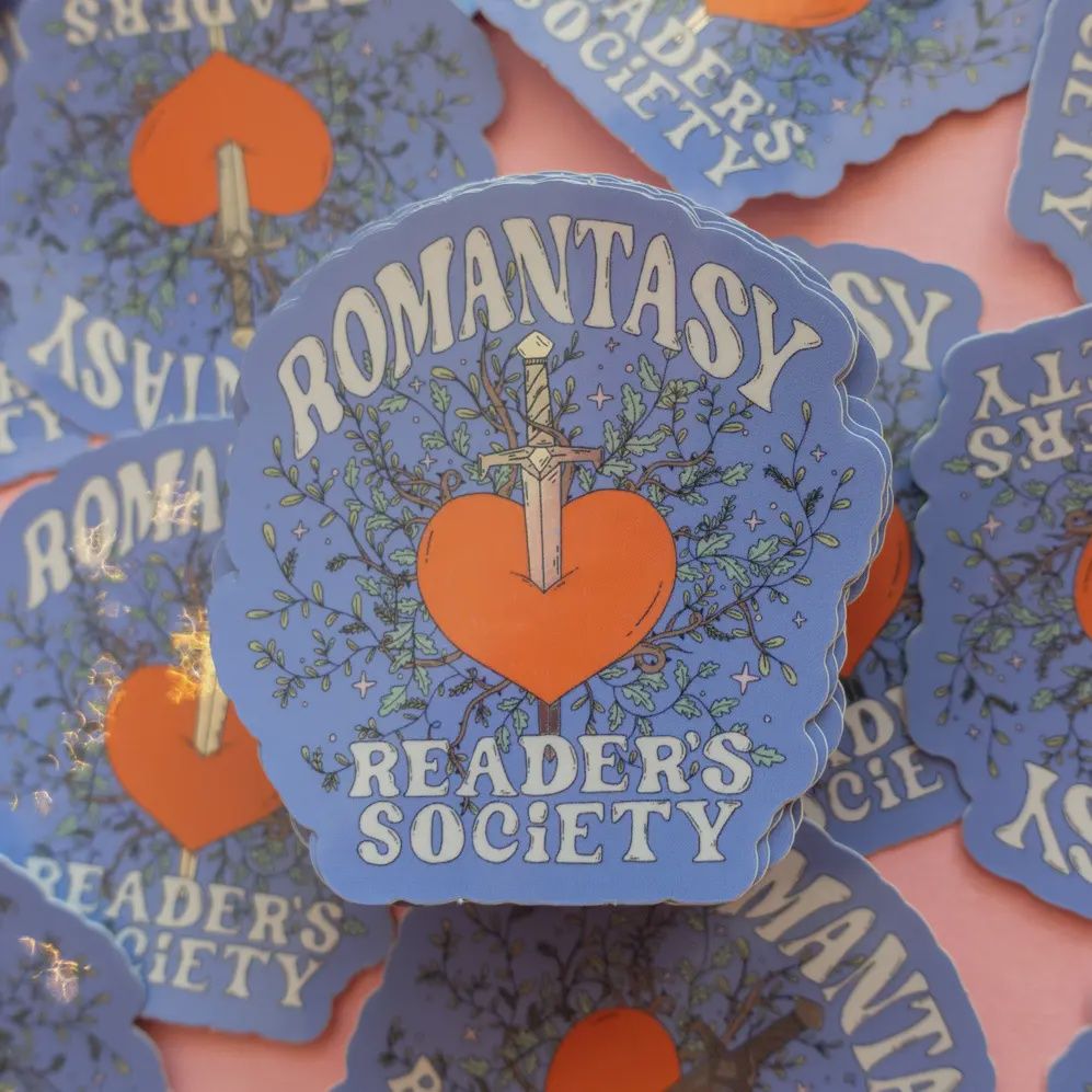 Romantasy Reader&#39;s Society Sticker