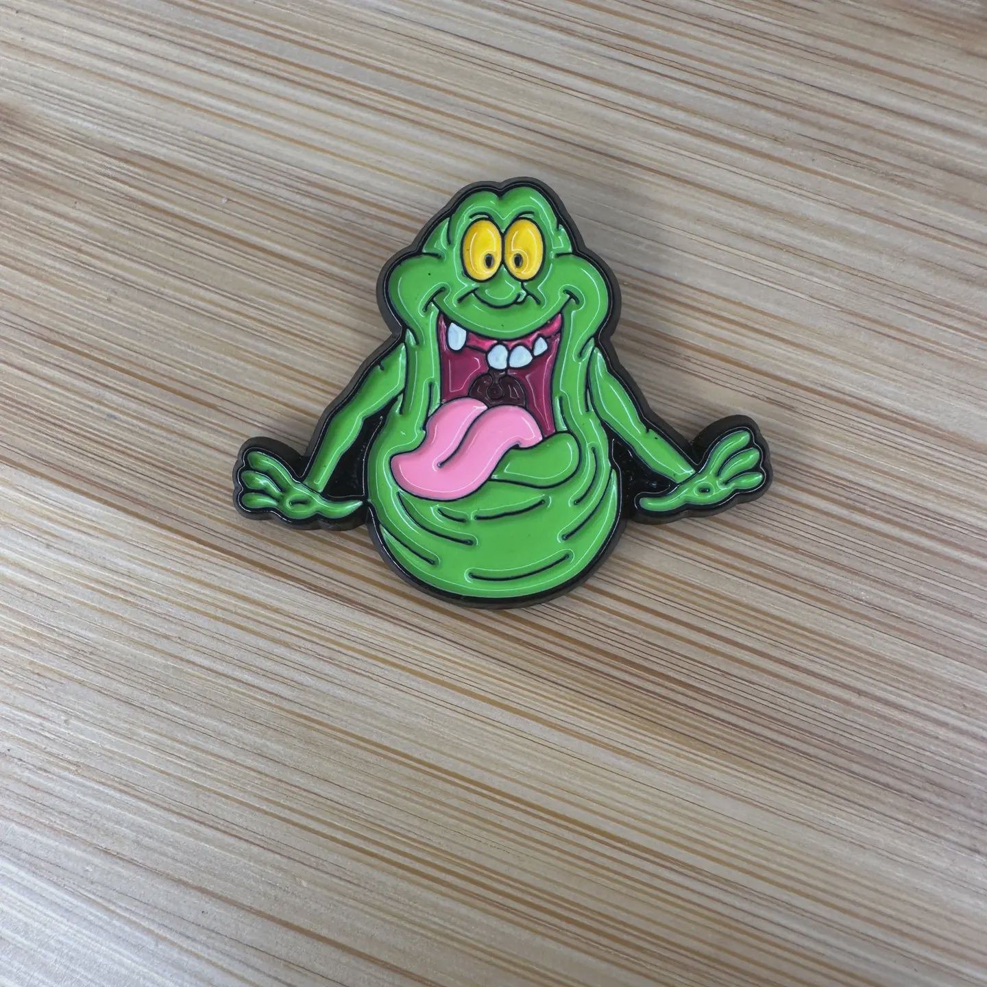 Slimer Enamel Pin