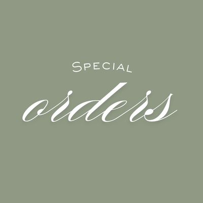 Special Orders