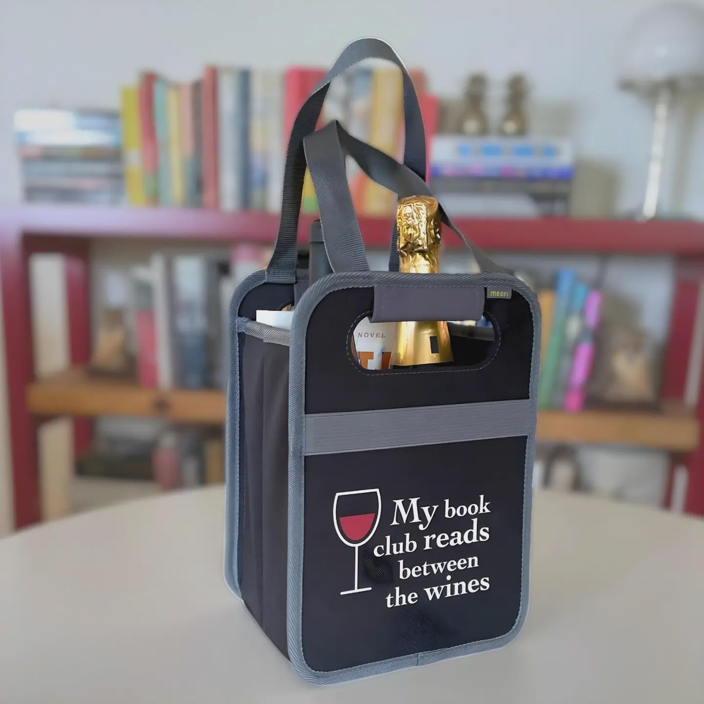 Wine and Book Tote