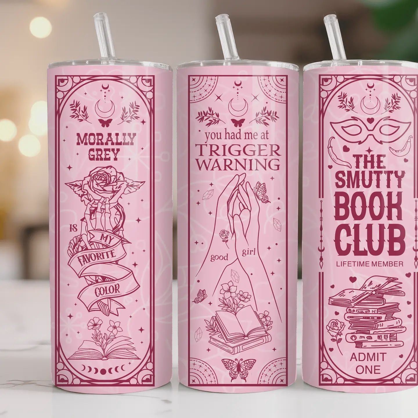 The Smutty Book Club Tumbler