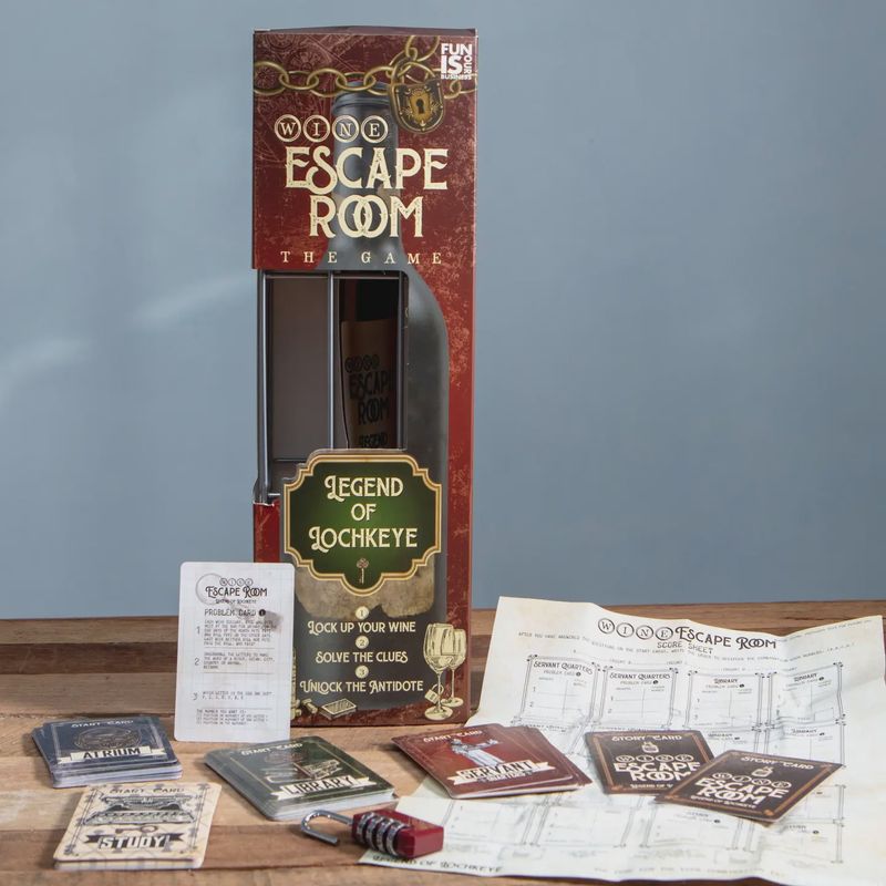 Bestseller - Wine Escape Room Game - Legend of Lochkeye