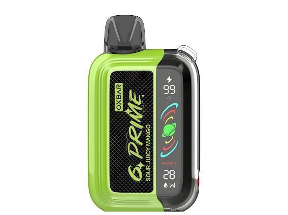 Oxbar 25k G-Prime Sour Juicy Mango 50mg